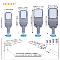 Hofoled 200W crépuscule à l'aube photocellule lampadaire Slip Fitter montage LED Parking lumière haute luminosité extérieur LED réverbère