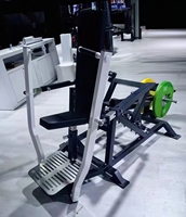 Máquina de Press de Pecho Sentado con Carga de Placas ZY, Equipo de Entrenamiento de Fuerza para Gimnasios Profesionales