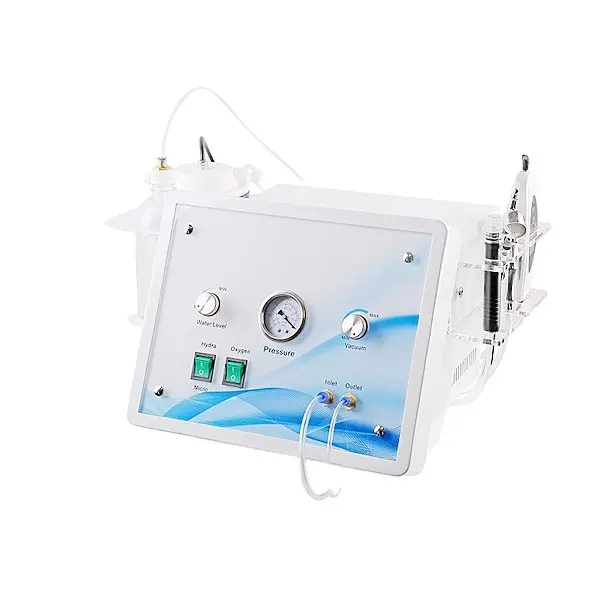 4 In 1 di alta qualità Jet Peel ossigenoterapia cura del viso serraggio idrodermoabrasione microdermoabrasione macchina ossigeno Jet