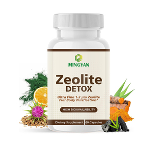 Cápsulas de Zeolita para Desintoxicación, Apoyo Digestivo, Salud Inmunológica y Antioxidante para Adultos, Sin Gluten, OEM/ODM, 2 Cápsulas - Product Image 1