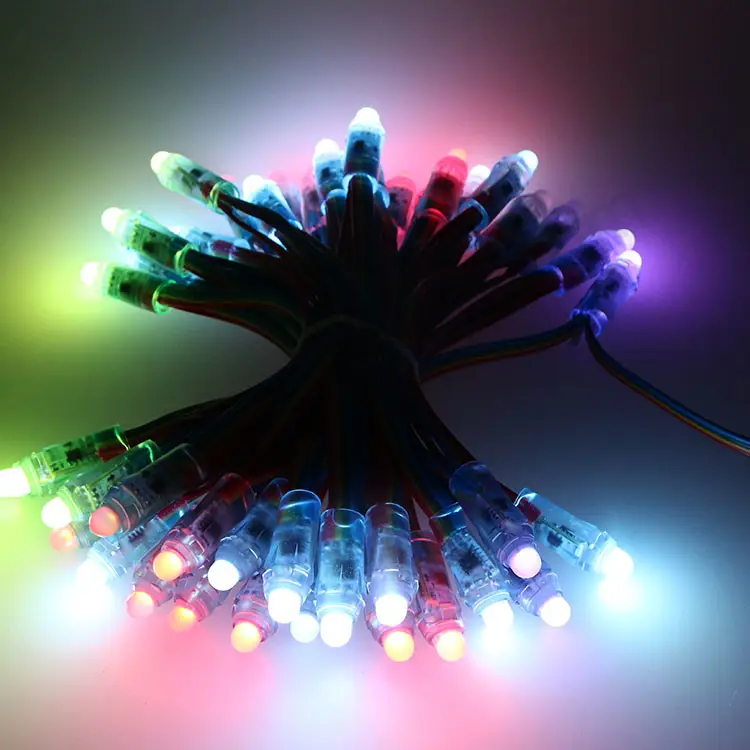 SHIJI Luz de Pixel IP67 WS2811/UCS1903 RGB DC12V para árvore de Natal LED à prova d'água ao ar livre