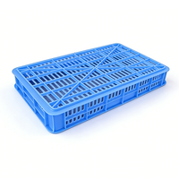 Caisse en plastique empilable pour l'agriculture, fruits, légumes, panier en plastique en gros