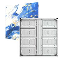 Pantalla Publicitaria Ligera de Disipación Rápida de Calor, 1000x1000mm, Carcasa Inferior de Aluminio, Pantalla LED para Exteriores P3.9