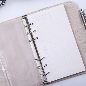 A5 #5 Lưu ý vuông 6 lỗ kinh doanh A6 lá lỏng lẻo Refill giấy cho Chất kết dính - Product Image 6