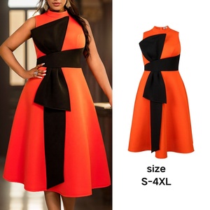 Plus Size Black Dress - A Line High Quality Elegant