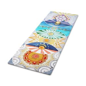 Tapetes de Yoga y Pilates de Goma Personalizados al por Mayor, Diseño de Marca OEM, para Niños, Gamuza + Goma Natural, 1 mm de Grosor, 120x60 cm, Tamaños Personalizados - Product Image 2