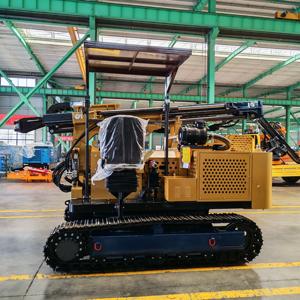 Máquina Hidráulica de Perforación de Paneles Solares <span class=keywords><strong>Tipo</strong></span> Oruga, <span class=keywords><strong>Martillo</strong></span> Hidráulico para Perforación de Paneles Solares - Product Image 5