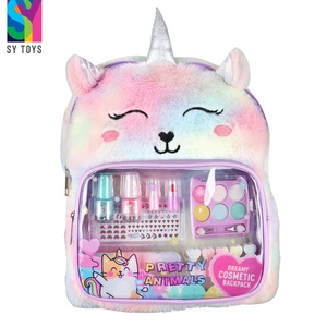 SY Jeux de <span class=keywords><strong>maquillage</strong></span> d'imitation, jouets cosmétiques non toxiques, trousses de <span class=keywords><strong>maquillage</strong></span>, sac <span class=keywords><strong>licorne</strong></span> pour enfants filles - Product Image 2