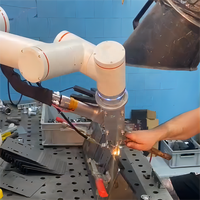 Los Mejores Robots Colaborativos, Cobot Pequeño de 6 Ejes para Brazo Robótico Mecánico, Pinza Paralela, Solución Personalizada
