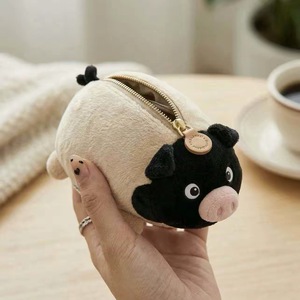 Porte-monnaie et étui pour <span class=keywords><strong>AirPods</strong></span> en forme de gâteau de dessin animé pour enfant, avec rangement - Product Image 5