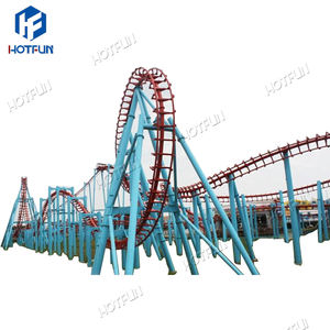 Montaña Rusa de Fibra de Vidrio para Parque de Atracciones, Popular, Comercial, Divertida, en Venta, para Interiores/Exteriores - Product Image 2