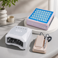 Lampe à ongles UV LED rechargeable haute puissance 2086 S, portable, avec capteur automatique, sécheur de gel professionnel, pour salon et usage domestique, durcissement rapide
