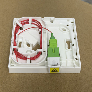 Boîtier <span class=keywords><strong>PTO</strong></span> 1 Cœur à Mode Unique SC/APC pour FTTH, Couleur Blanche, Petit Boîtier <span class=keywords><strong>PTO</strong></span> à <span class=keywords><strong>Fibre</strong></span> Optique, Vente Directe Usine - Product Image 2