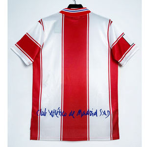 Uniforme de Fútbol Retro de Verano 1999/00, Camiseta de Local del Madrid de Manga Corta, para Competiciones de Clubes Europeos, de Secado Rápido - Product Image 2