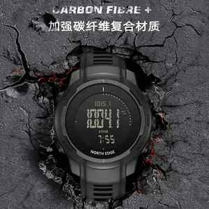 NORTH EDGE VERTICO Multifunctional Carbon Brazing Electronic <b>Watch</b> Men's Outdoor Sports Waterproof <b>Smart</b> <b>Watch</b> High Air Pressure - Product Image 2