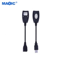 Câble d'extension Ethernet USB 2.0 vers RJ45 Lan, adaptateur de réseau filaire, adaptateur USB vers RJ45 pour imprimantes, clavier