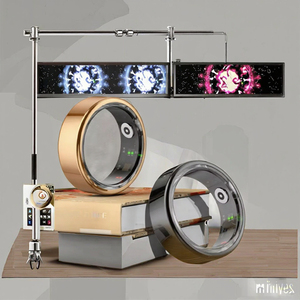 Nuevo Anillo Inteligente 2025, Monitor de Sueño, Frecuencia Cardíaca, Oxígeno en Sangre, Resistente al Agua IP68, Aleación de Acero Inoxidable, Control por Aplicación, para Hombres y Mujeres, Deportes al Aire Libre - Product Image 3