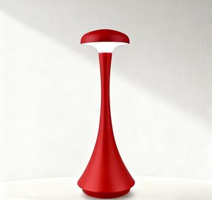 Lampe de table moderne à chargement USB, design méduse, luminosité tactile réglable, pour ambiance bar, restaurant, bureau, en fer, sur batterie - Product Image 1