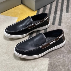 Zapatillas de Piel de Becerro 100% Genuina para Hombre, Zapatos Casuales Planos para Conducir, Mocasines, Personalización de Logotipo de Fábrica - Product Image 2