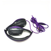 Bandeau pliable léger casque pour enfants pour ordinateurs Latop prise jack 3.5mm sur casque d'oreille pour enfants