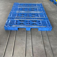대형 맞춤형 조립식 플라스틱 팔레트 2250*1600mm 3러너 그리드 데크 재활용 플라스틱 팔레트 (창고용)