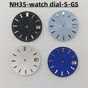 นาฬิกาดำน้ำแบบกลไก NH35/NH36 GS รุ่นดัดแปลง ลายข้าวหอมมะลิ ขนาด 28.5 มม. - Product Image 2