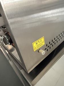Friteuse professionnelle à gaz en acier inoxydable à double cuve pour hôtels, restaurants, fermes, et commerces alimentaires domestiques - Product Image 3