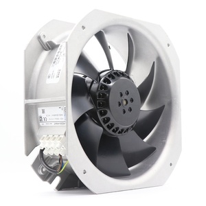 พัดลมแกน AC รุ่น ebm-papst W2D200-HH04-07 สำหรับระบบระบายอากาศและทำความเย็น HVAC ขนาดกะทัดรัด ประสิทธิภาพสูง เสียงรบกวนต่ำ - Product Image 1