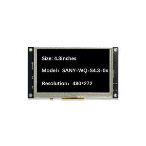 Monitor Serial Compacto TFT SANYI de 4.3 Pulgadas con Resolución de 480X272 para PLC y Sistemas de Automatización - Product Image 1