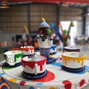 Attractions Mobile Playground Amusement Equipment Rotary Coffee <strong>Cup</strong> <strong>Tea</strong> <strong>Cup</strong> <strong>Ride</strong> with Trailer - Product Image 4