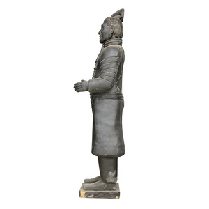 Fabbrica fornito <span class=keywords><strong>nero</strong></span> ceramica fatti a mano di colore argilla cinese <span class=keywords><strong>guerriero</strong></span> di terracotta - Product Image 5