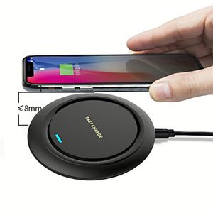 Portable 10W Wireless Phone Charger Mini K18 Wireless Charger Stand Fast <b>Charging</b> <b>Station</b> for Mobile Phone - Product Image 6