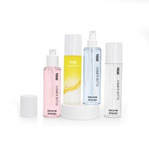 Flacone Pompa Eco-Sostenibile a Parete Spessa con Vaporizzatore Fine per Cosmetici, Profumi e Igienizzanti Mani da 100ml e 120ml - Product Image 3