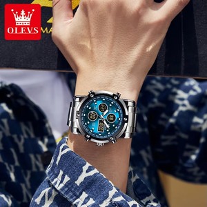   Montres pour hommes, montre électronique multifonctionnelle originale pour homme, étanche, lumineuse, réveil, mode, robe, 1106 - Product Image 1