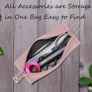 Para <span class=keywords><strong>secador</strong></span> de pelo portátil <span class=keywords><strong>Dyson</strong></span> y bolsa de viaje para rizador, estuche impermeable duradero para accesorios de estilismo - Product Image 3
