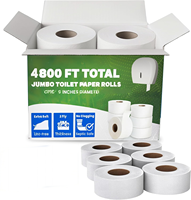 Papier hygiénique en rouleau, pâte de bois vierge, doux, facile à rincer, usage public, vrac.