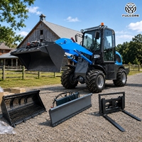 Kosteneffektiver Diesel-Lader FULCORE mit Hydraulischem Drehmomentwandler für Vielseitige Einsatzmöglichkeiten im Lagerhallenbetrieb Radlader