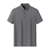 Polo personnalisé pour homme, uniforme d'équipe de course moto, en soie glacée à séchage rapide, manches courtes, tenue de travail pour personnel 4S de concessionnaire