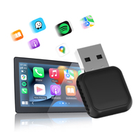 Adaptador Inalámbrico para Carplay, Conexión de Tipo-C y USB a Inalámbrica, Alto Rendimiento, Garantía de un Año