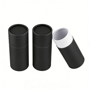 Cajas de Cartón Reciclables con Logotipo Personalizado, Cajas Cilíndricas para Alimentos, Dulces, Granos de Café, Té, Envases de Tubos de Papel - Product Image 5