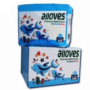Manufacture Diaper Pull Up Baby Pants Alloves Diaper Pants Korean Diapers Baby Urine Pants