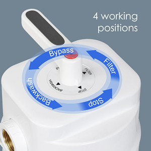 Easy Housing <strong>Water</strong> Pre <strong>Filter</strong> <strong>for</strong> <strong>Sink</strong> Alkaline Purifier Machine Cartridge Parts 10 Inch Self Cleaning Manual Household Outdoor - Product Image 4