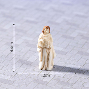 Christmas Jesus Nativity Scene Collection Miniature Holy Family Decor Resin Religious <strong>Crafts</strong> <strong>Figurines</strong> for Tabletop Chapel Decor - Product Image 6