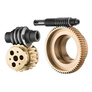 Alta Precisão Personalizada 304 316 Cnc Usinagem Peças Worm Gear Carton Personalizado Fornecido Worm Shaft Timing Gear