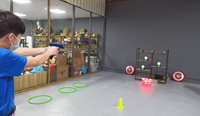 Pistola de Entrenamiento de Tiro Láser No Letal Efectiva para Práctica Diaria de Tiro IPSC y Defensa Personal y del Hogar
