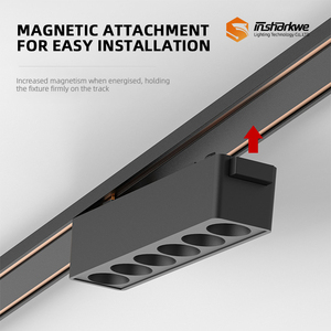Siêu mỏng 6mm từ theo dõi hệ thống ánh sáng DC48V từ dẫn ánh sáng với từ theo dõi đường sắt - Product Image 6