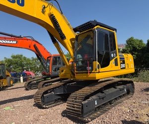 Excavadora Komatsu pc200-8 de segunda mano, usada, de 20 toneladas, excavadora usada dx225LCA dh225lc-7 de 25t y 30 toneladas en estado usado. - Product Image 6
