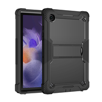 Üçlü katmanlar Combo Defender seviye koruma darbeye silikon Samsung kılıfı Galaxy Tab A8 kılıf Tablet kapak