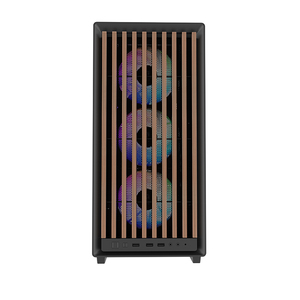 JNP Factory Cabinet Gamer Chasis Sistema de refrigeración por agua Ventilador Mid Tower Cases Torres Fuente de alimentación Pc Computer Gaming Case para PC - Product Image 2