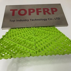 Planche de mosaïque en plastique pour salle de lavage de voitures, <span class=keywords><strong>tapis</strong></span> de sol pour atelier 4S, grille de sol multifonctionnelle, peut être cousue, grille de sol pour atelier de lavage de voitures - Product Image 4